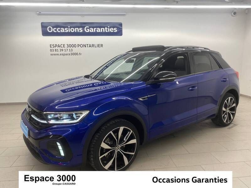 Bleu Occasion 2024 VW T-Roc R-line SUV | 37 990 € (Prix cher) - Image 1/3