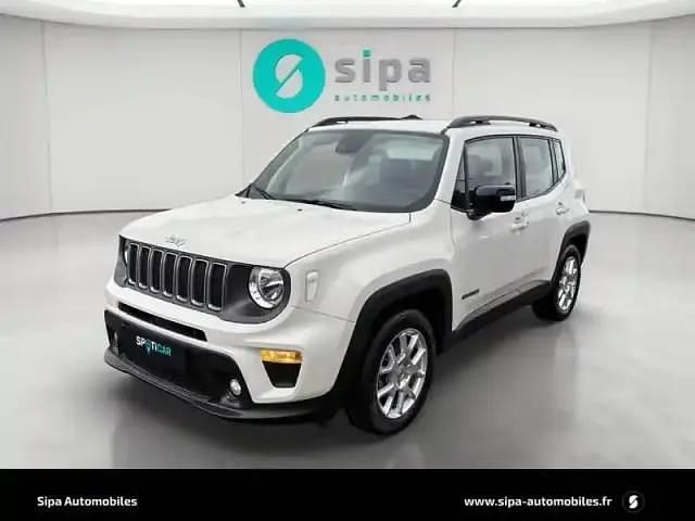 Blanc Occasion 2023 Jeep Renegade Limited SUV | 21 490 € (Prix juste) - Image 1/4