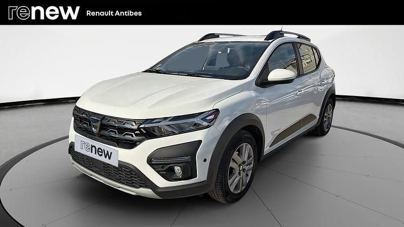 Blanc Utilisé 2021 Dacia Sandero Comfort Citadine | 13 499 € (Bon prix) - Image 1/4