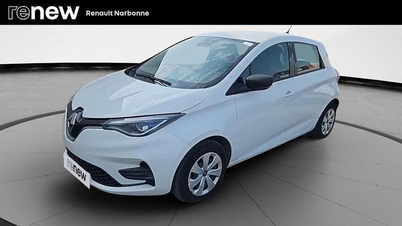 Blanc Utilisé 2019 Renault Zoe Life Citadine | 7 590 € (Bon prix) - Image 1/4