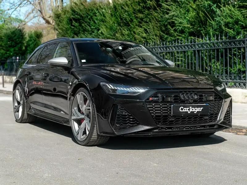 Noir Utilisé 2020 Audi RS6 Break | 109 900 € (Prix assez cher) - Image 1/4