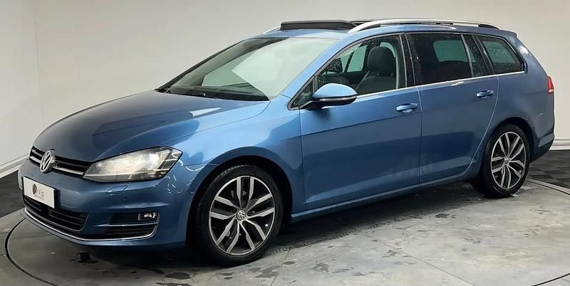 Bleu Occasion 2014 VW Golf VII Break | 12 290 € (Prix juste) - Image 1/4