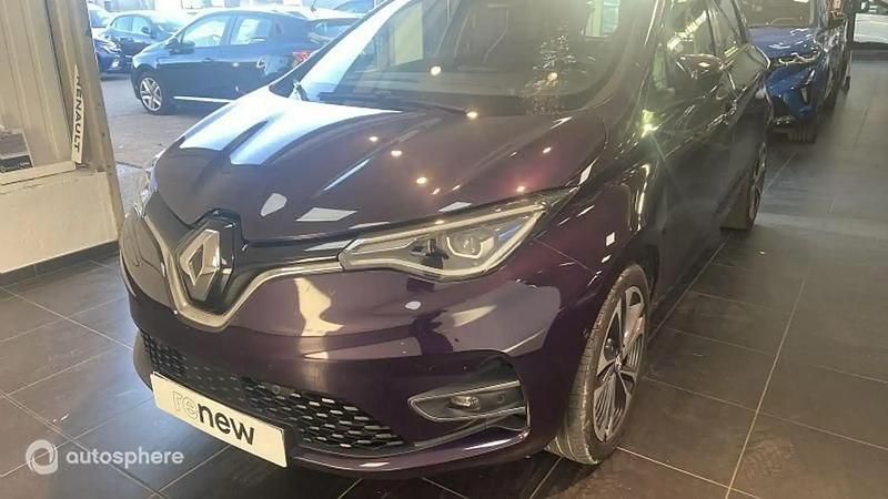 Violet Utilisé 2021 Renault Zoe Intens Citadine | 14 799 € (Prix juste) - Image 1/4