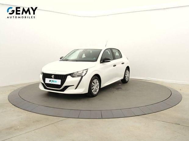 Blanc Utilisé 2021 Peugeot 208 Citadine | 11 390 € (Prix juste) - Image 1/4