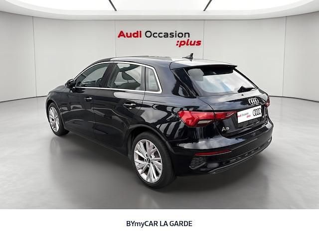 Occasion Audi A3 Sportback e-tron Design 150 ch (110 kW) 2021 Noir mythic métallisé Citadine