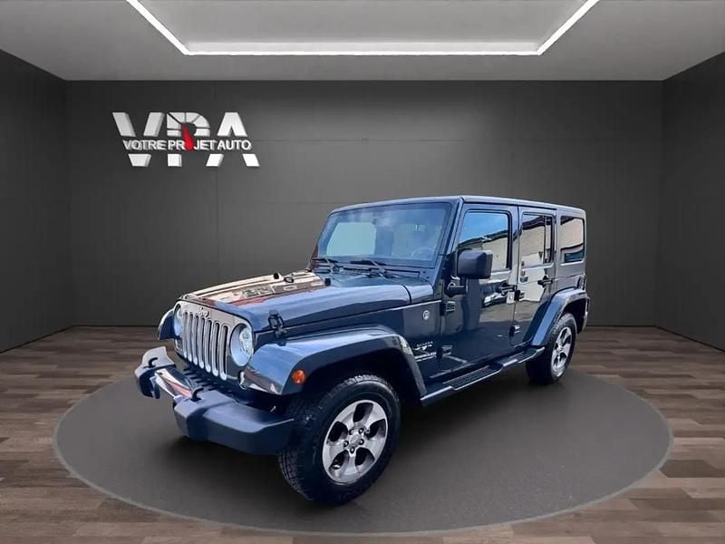 Bleu Occasion 2017 Jeep Wrangler SUV | 24 580 € (Prix juste) - Image 1/4