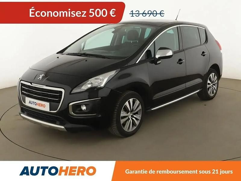 Noir Occasion 2016 Peugeot 3008 Allure SUV | 13 190 € (Super prix) - Image 1/2