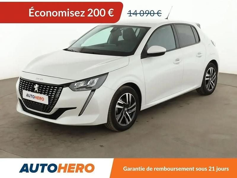 Blanc Occasion 2021 Peugeot 208 Allure Citadine | 13 890 € (Bon prix) - Image 1/2