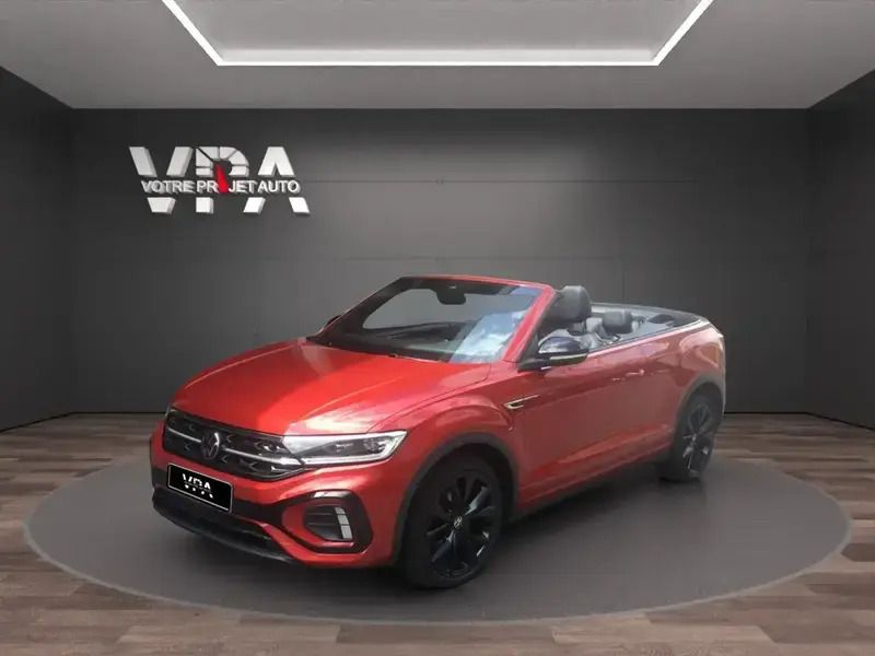 Rouge Utilisé 2022 VW T-Roc Cabriolet R-line Cabriolet | 28 770 € (Prix juste) - Image 1/4