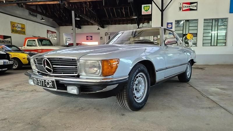Gris Occasion 1983 Mercedes SL280 Cabriolet | 51 700 € - Image 1/4