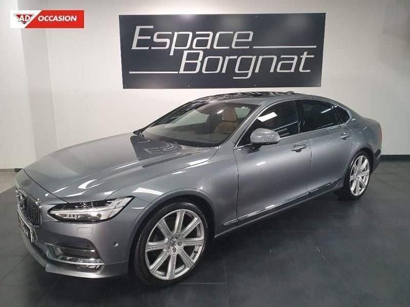 Gris Utilisé 2018 Volvo S90 Inscription Berline | 32 980 € - Image 1/4