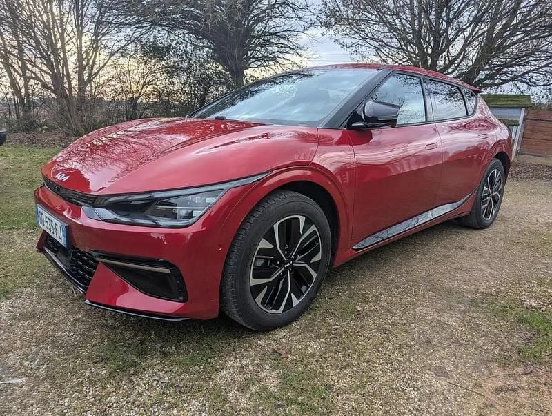 Rouge Occasion 2021 Kia EV6 GT-Line SUV | 29 500 € (Prix juste) - Image 1/4