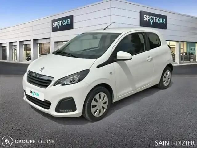 Blanc Utilisé 2020 Peugeot 108 Active Citadine | 9 980 € (Prix juste) - Image 1/4