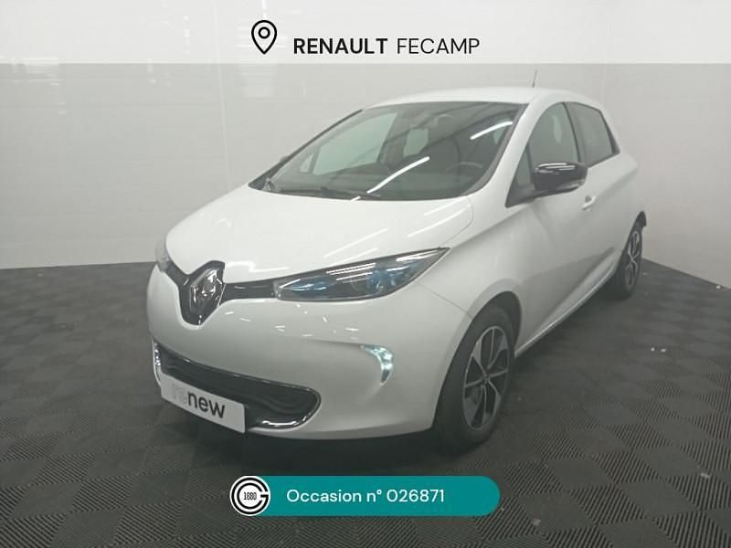 Blanc Occasion 2018 Renault Zoe Intens Citadine | 7 990 € (Prix juste) - Image 1/4