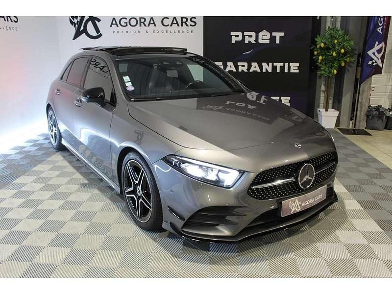 Occasion Mercedes A200 AMG line 163 ch (119 kW) 2018 Gris Berline