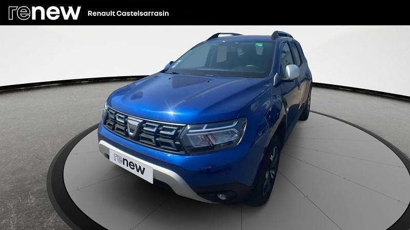 Bleu Occasion 2021 Dacia Duster Prestige SUV | 14 990 € (Prix juste) - Image 1/4
