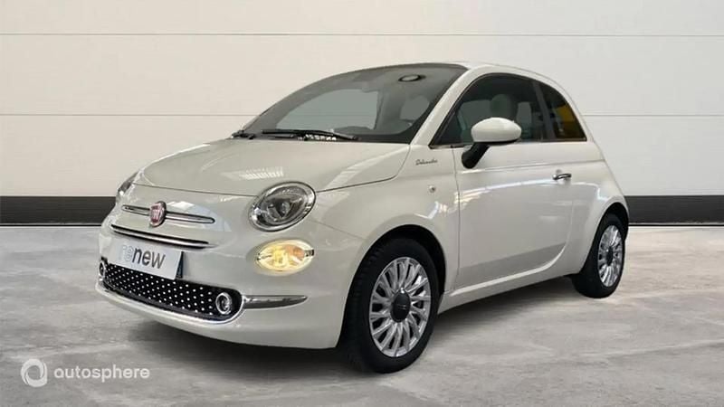 Blanc Utilisé 2022 Fiat 500 Dolcevita Berline | 11 799 € (Prix juste) - Image 1/4