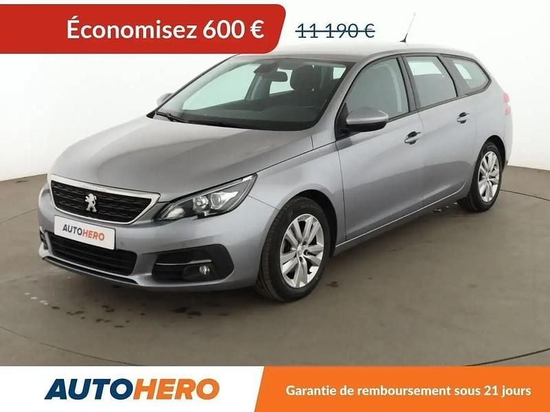 Gris Occasion 2019 Peugeot 308 SW Active Break | 10 590 € (Bon prix) - Image 1/2