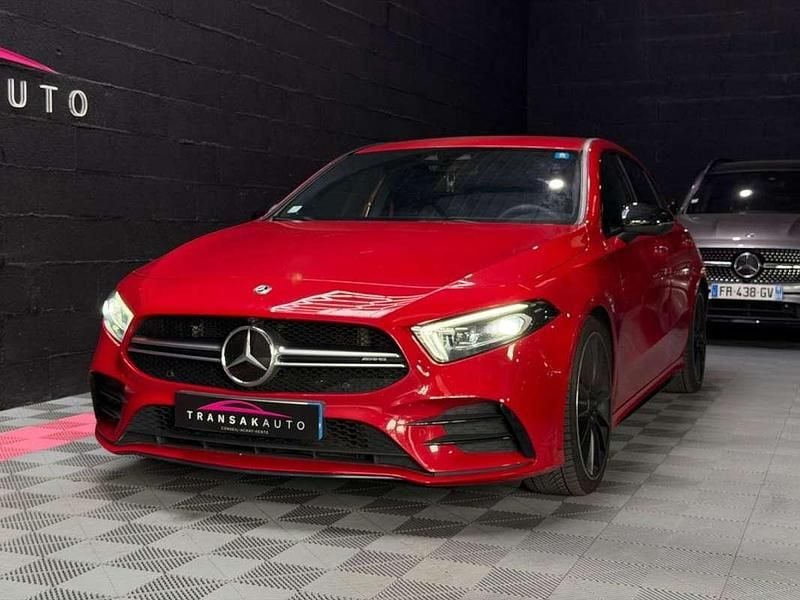 Occasion Mercedes A35 AMG AMG 307 ch (225 kW) 2019 Rouge Berline