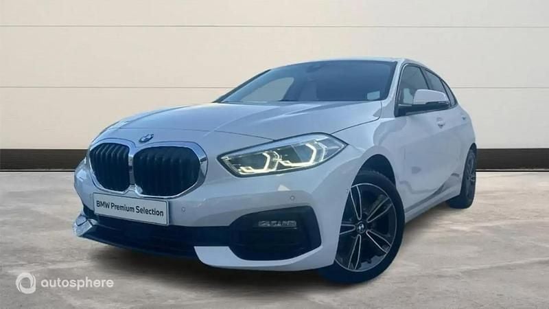 Blanc Utilisé 2022 BMW 118 Sport Line Citadine | 24 999 € (Prix juste) - Image 1/4