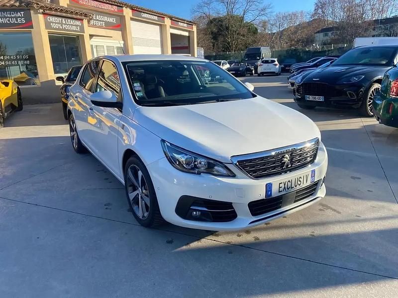 Occasion Peugeot 308 132 ch (97 kW) 2019 Blanc Berline