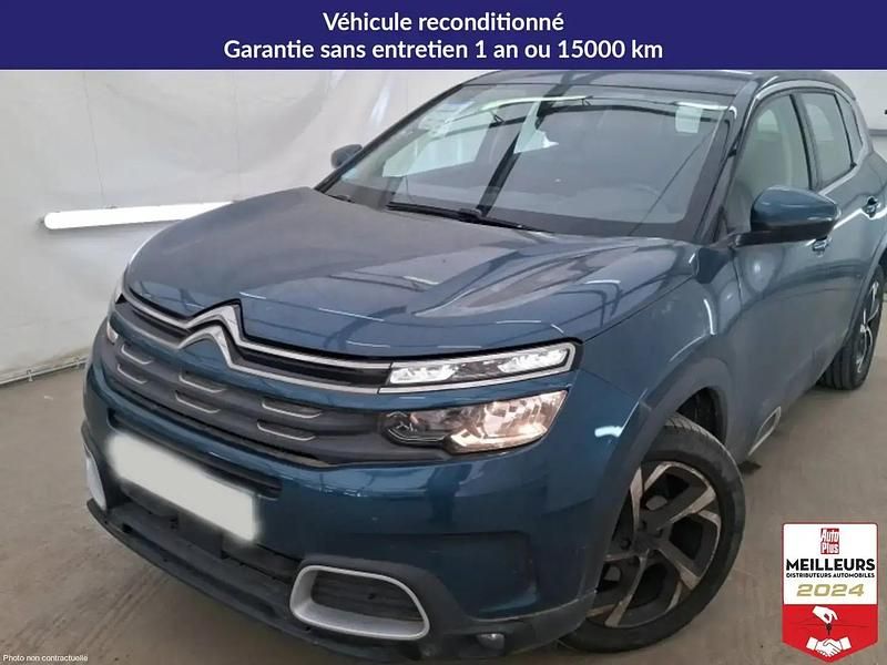 Bleu Occasion 2020 Citroën C5 Aircross Feel SUV | 13 900 € (Bon prix) - Image 1/4