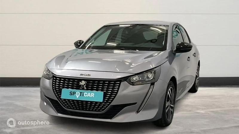 Gris Utilisé 2023 Peugeot 208 Allure Citadine | 15 999 € (Prix juste) - Image 1/4