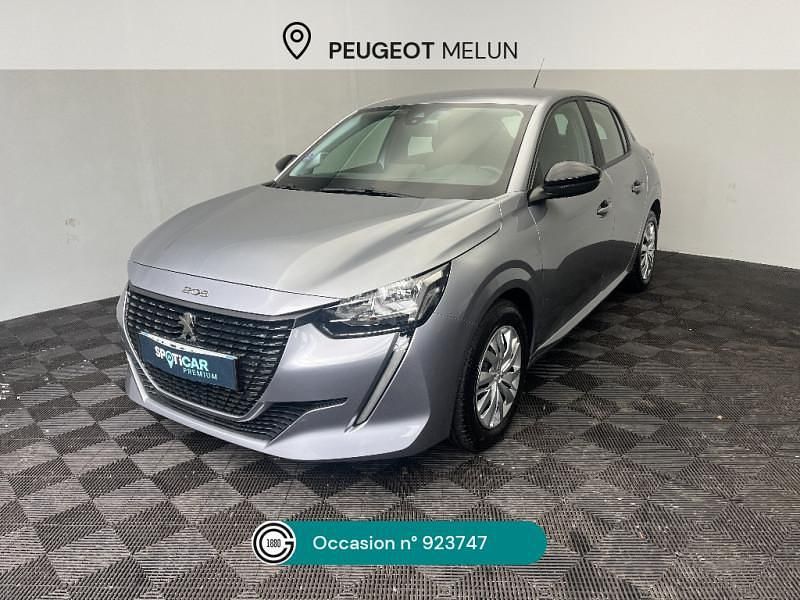 Gris Utilisé 2023 Peugeot 208 Business-Line Citadine | 11 980 € (Bon prix) - Image 1/4