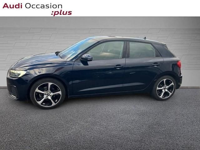 Occasion Audi A1 Sportback Advanced Plus 110 ch (80 kW) 2021 Bleu firmament métallisé Citadine