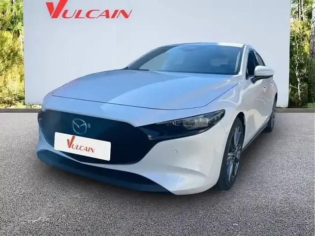 Snowflake white pearl Occasion 2025 Mazda 3 Takumi-Line Berline | 29 999 € - Image 1/4