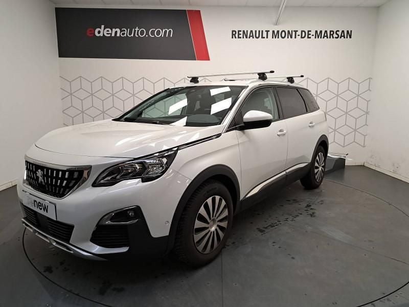 Blanc Occasion 2020 Peugeot 5008 Allure Monospace | 14 490 € (Bon prix) - Image 1/4