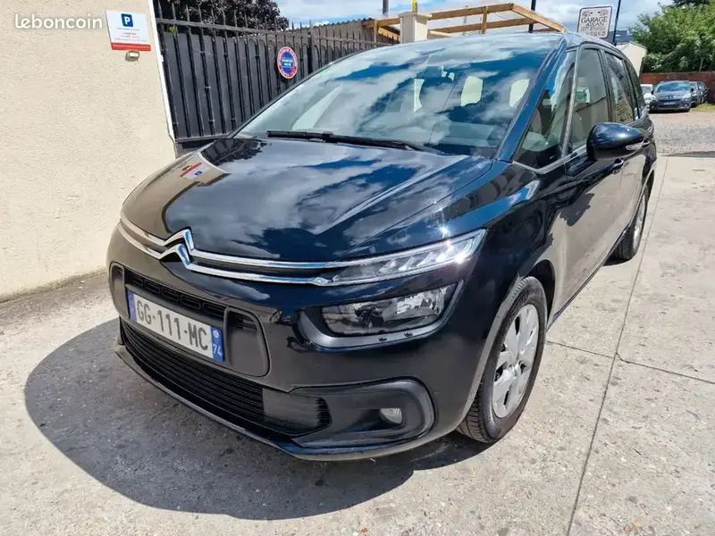 Noir Utilisé 2018 Citroën Grand C4 Picasso Monospace | 8 950 € - Image 1/4