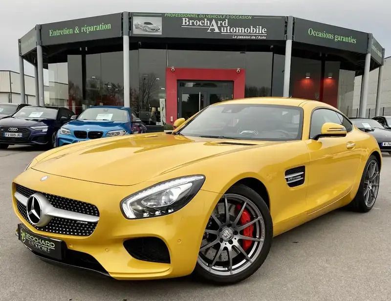 Jaune Utilisé 2015 Mercedes AMG GT S AMG Coupé | 96 900 € - Image 1/4