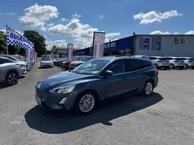 Bleu Occasion 2019 Ford Focus Business Edition Break | 15 590 € (Prix juste) - Image 1/4