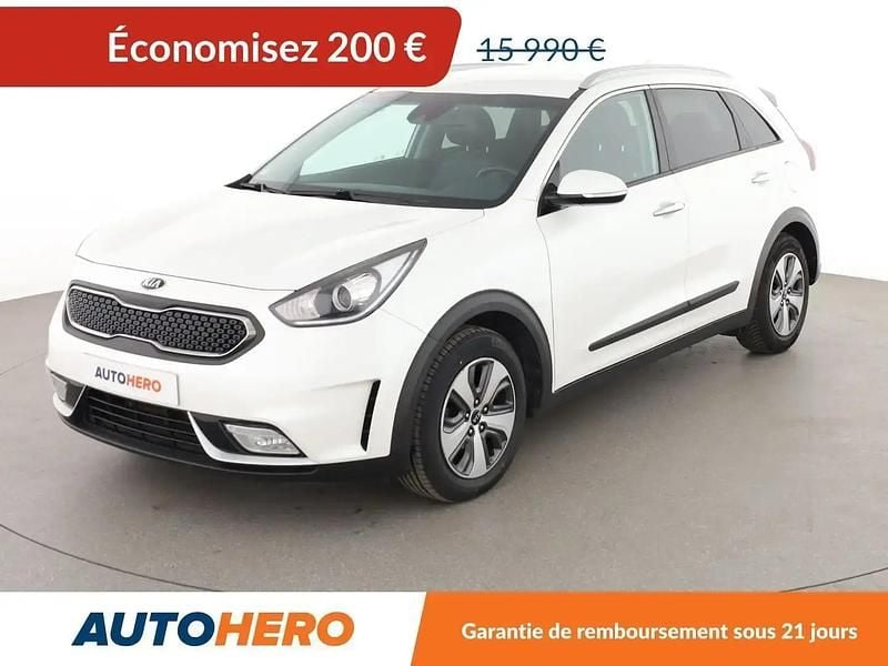 Blanc Utilisé 2017 Kia Niro Active SUV | 15 790 € (Bon prix) - Image 1/2
