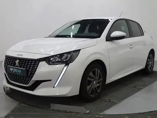 Jaune Occasion 2021 Peugeot 208 Style Citadine | 10 990 € (Bon prix) - Image 1/4