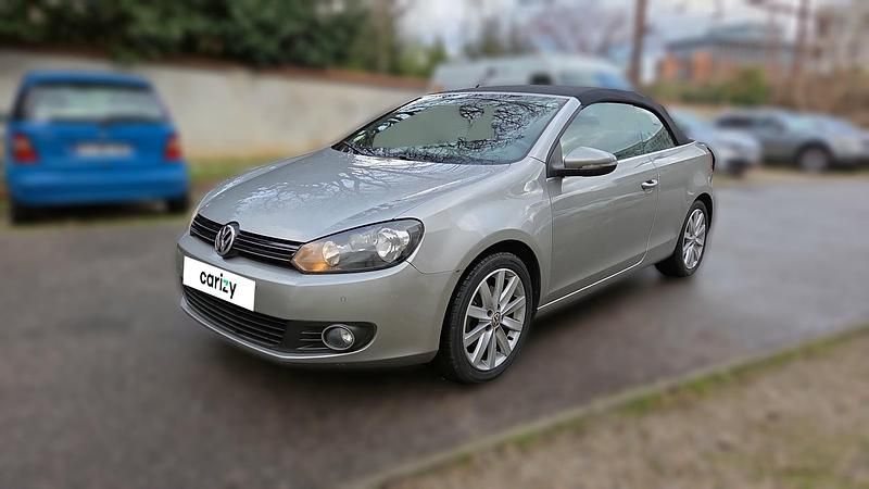 Gris Occasion 2012 VW Golf Cabriolet Cabriolet | 9 290 € - Image 1/4