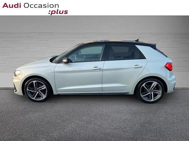 Occasion Audi A1 Sportback S-line plus 116 ch (85 kW) 2025 Argent rosée métallisé noir mythe métallisé Citadine