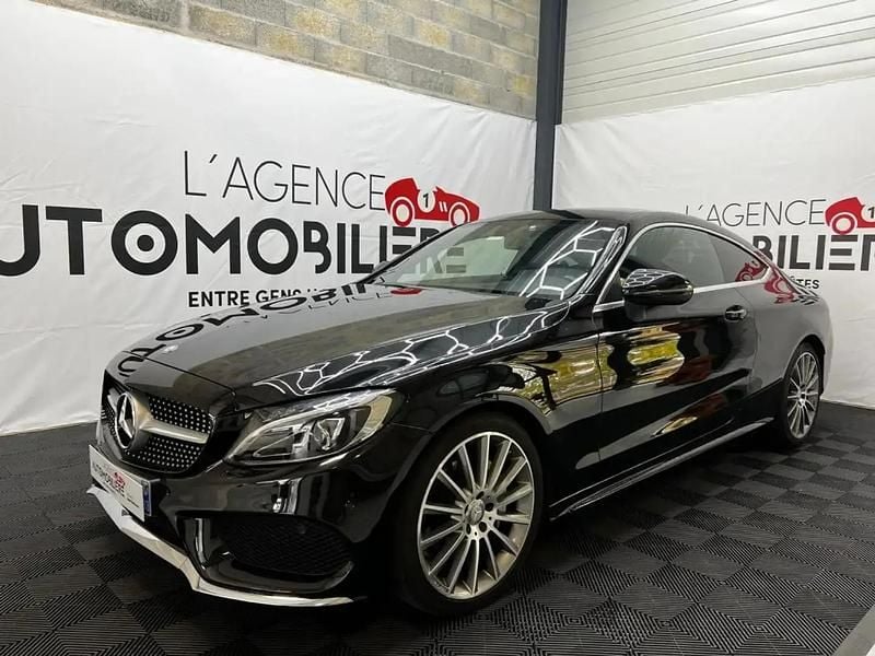 Occasion Mercedes C220 Sportline 171 ch (125 kW) 2017 Noir Coupé
