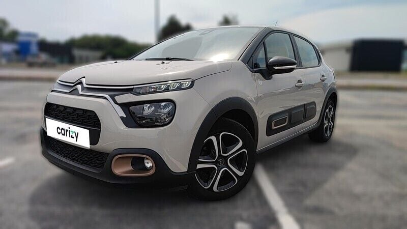 Beige Utilisé 2023 Citroën C3 PureTech Citadine | 11 590 € (Bon prix) - Image 1/4