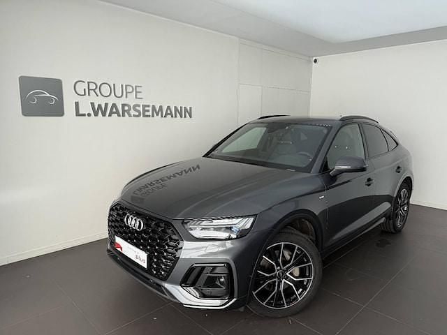 Gris daytona nacré Occasion 2022 Audi Q5 Sportback S-Line SUV | 52 990 € (Prix juste) - Image 1/4