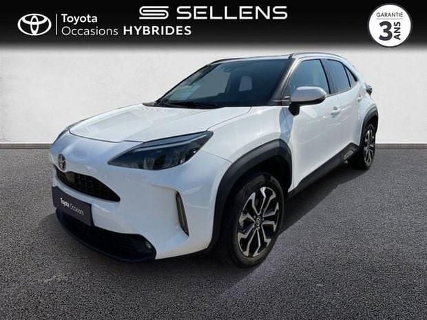 Blanc Utilisé 2023 Toyota Yaris Hybrid Design | 23 480 € (Prix juste) - Image 1/4