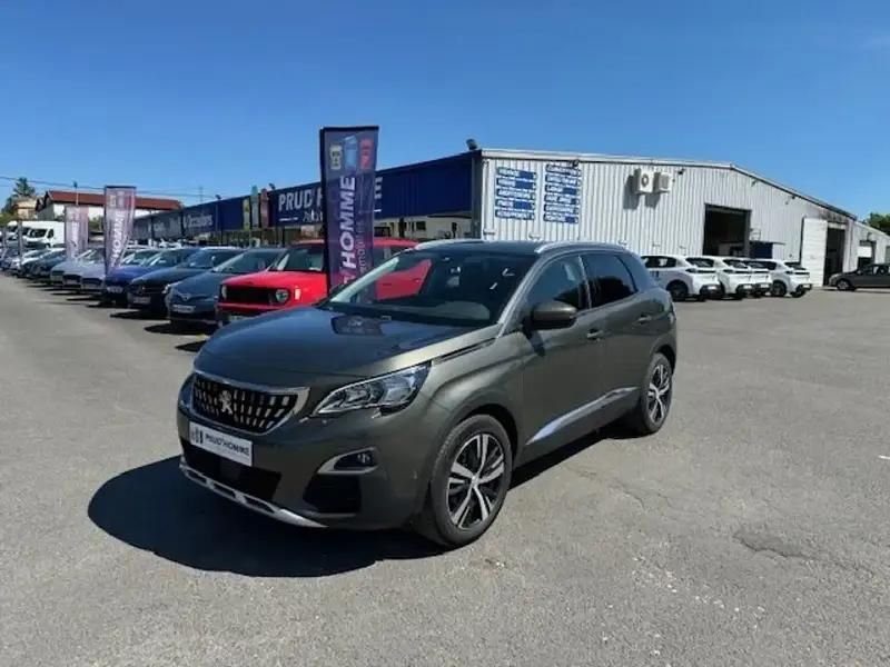 Gris Utilisé 2019 Peugeot 3008 Allure SUV | 20 990 € (Prix juste) - Image 1/4