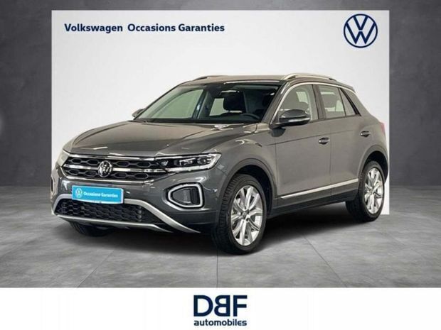 Gris Utilisé 2024 VW T-Roc Style SUV | 31 999 € (Prix juste) - Image 1/4