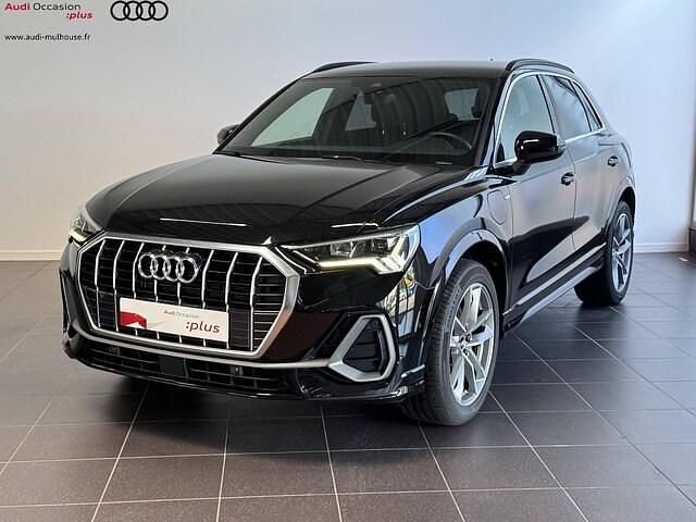 Noir mythe métallisé Utilisé 2022 Audi Q3 S-Line SUV | 39 997 € - Image 1/4