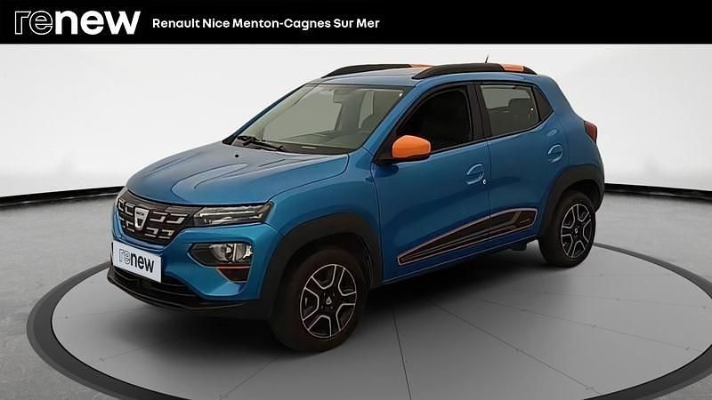 Bleu Utilisé 2022 Dacia Spring Comfort Plus Citadine | 9 299 € (Prix juste) - Image 1/4
