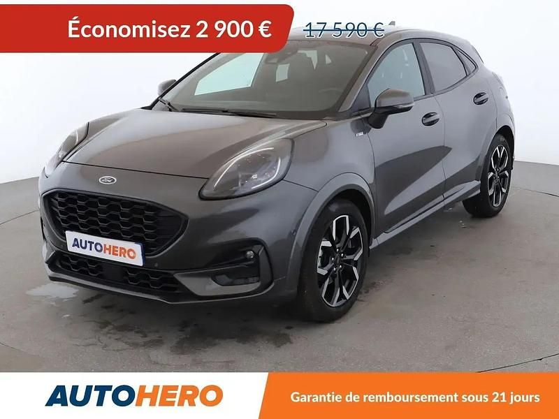 Gris Utilisé 2022 Ford Puma ST-Line X SUV | 14 690 € (Bon prix) - Image 1/2