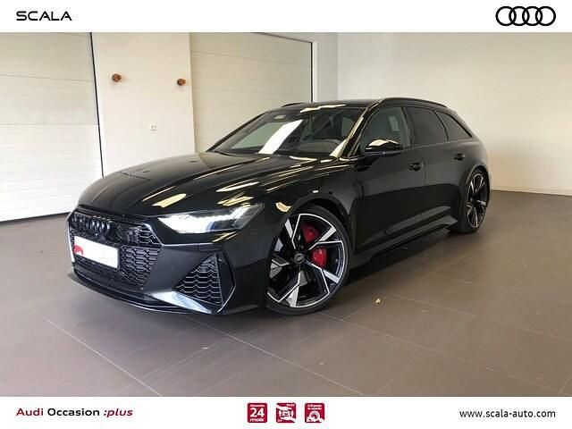 Noir mythic métallisé Utilisé 2021 Audi RS6 Sport Break | 112 087 € (Prix juste) - Image 1/4
