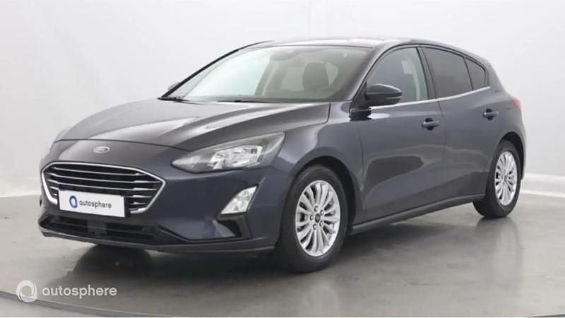Bleu Utilisé 2020 Ford Focus Titanium X Berline | 17 999 € (Prix assez cher) - Image 1/4