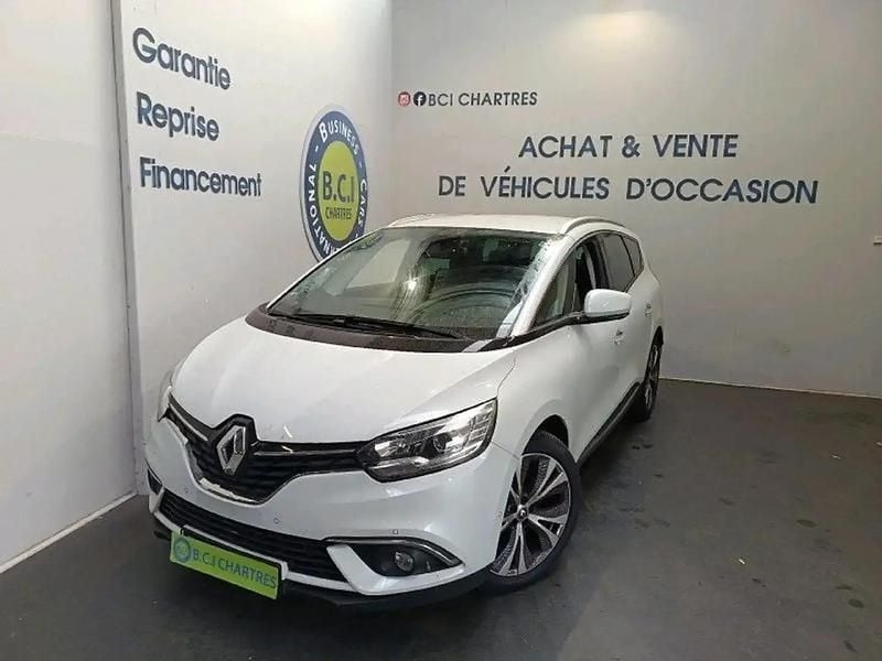Blanc Utilisé 2018 Renault Grand Scénic IV Intens Monospace | 13 990 € (Bon prix) - Image 1/4